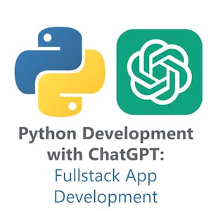 Python Development with ChatGPT: Fullstack App Development - Online CE Course