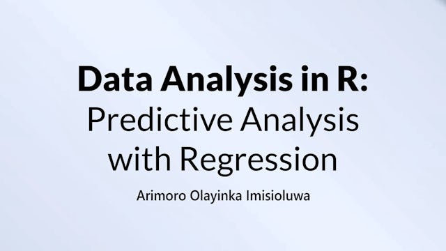 Getting Started with R