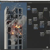 Houdini Destruction: Build, Fracture & Simulate