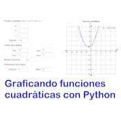 Graficando funciones cuadráticas con Python