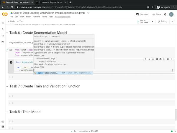 Segmentation Model Pytorch Deep Learning with PyTorch : Image Segmentation
