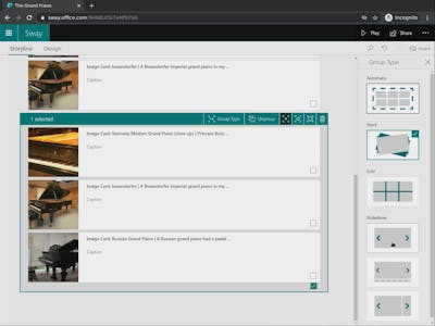 Create Visually Engaging Presentations using Microsoft Sway