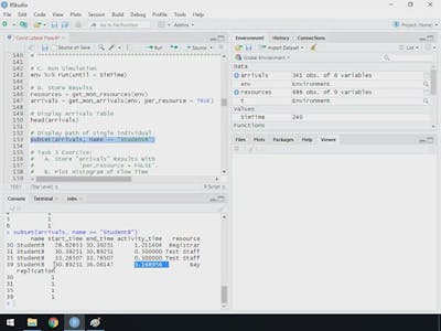 Simulation of Covid-19 Testing Process Using R Simmer