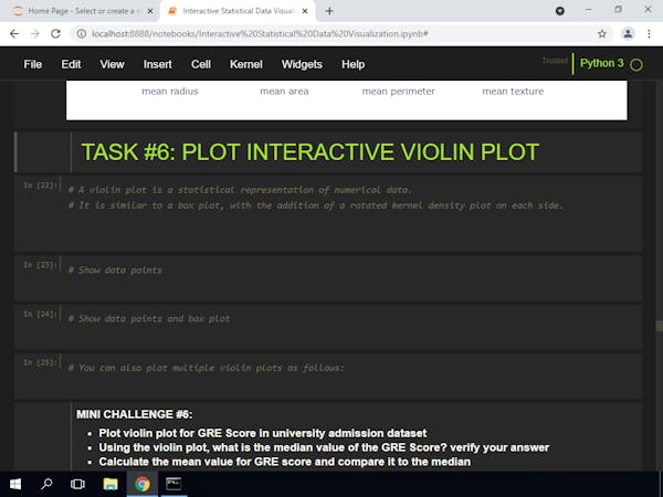 Interactive Statistical Data Visualization 101