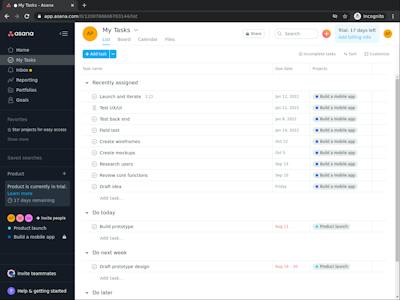 Asana Learning Library Get Started with Asana (Short Course) | Coursera