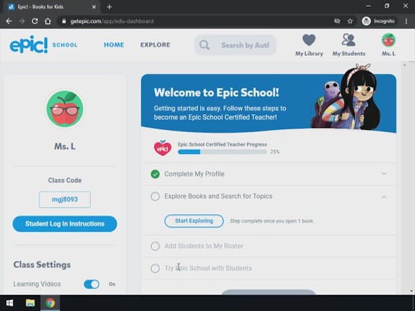 Setting Up a Digital Library with EPIC