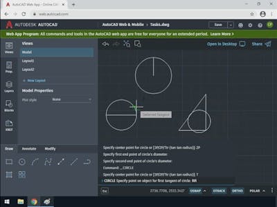 Product Development using AutoCAD