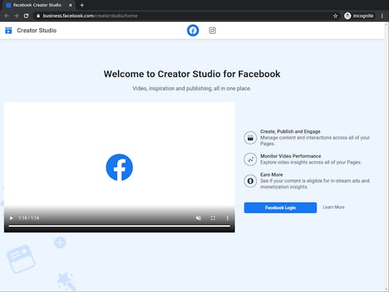 Business.facebook.com creator studio