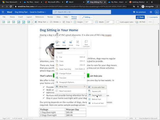 Getting Started with Microsoft Word