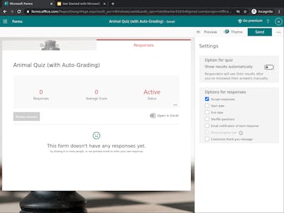 Get Started with Microsoft Forms