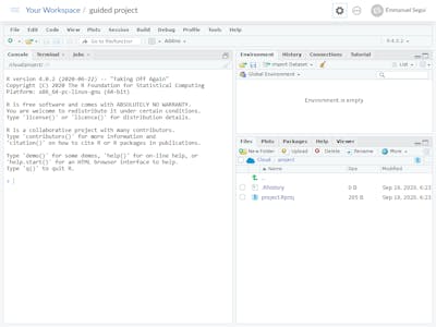 Getting Started with Rstudio