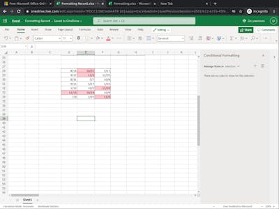 How to use Custom and Conditional Formatting in Excel