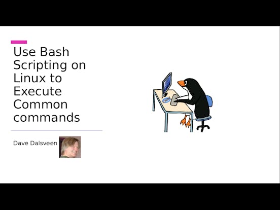 Use Bash Scripting On Linux To Execute Common Commands Use Bash Scripting On Linux To Execute Common Commands