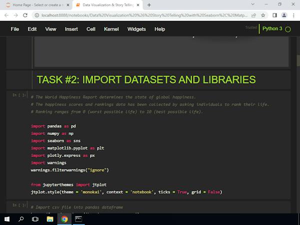 Text Visualisation Python Data Visualization & Storytelling in Python