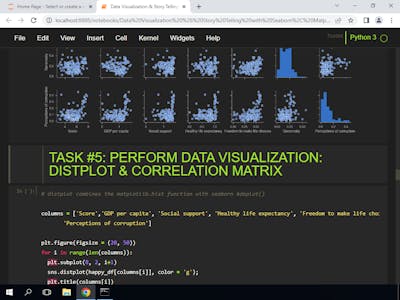 Data Visualization & Storytelling in Python