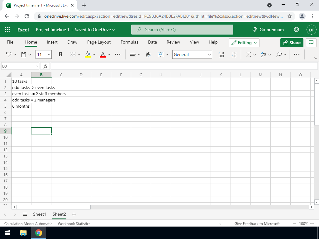 how to create a timeline in microsoft excel