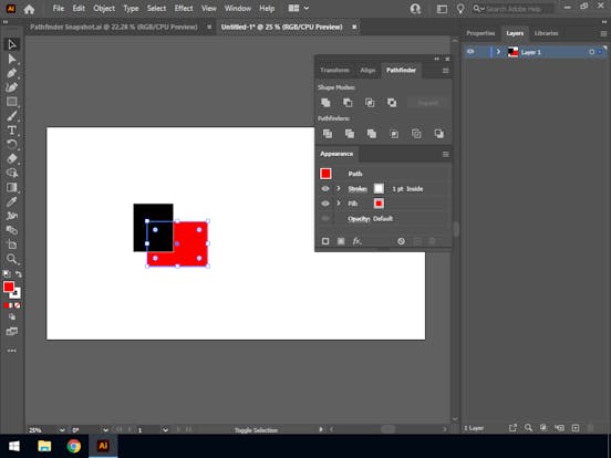 Limitado Clasificación voltaje How to use Pathfinder commands in Adobe Illustrator