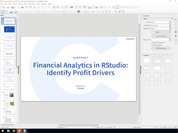 Financial Analytics in RStudio: Identify Profit Drivers