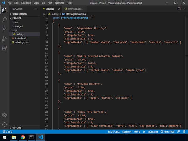 Learn About JSON with JavaScript