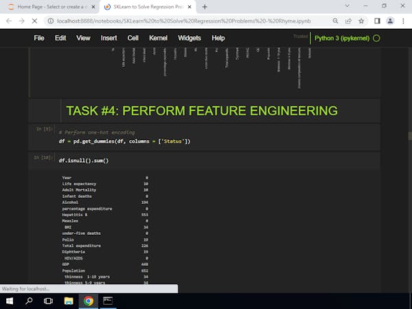 Scikit-Learn to Solve Regression Machine Learning Problems