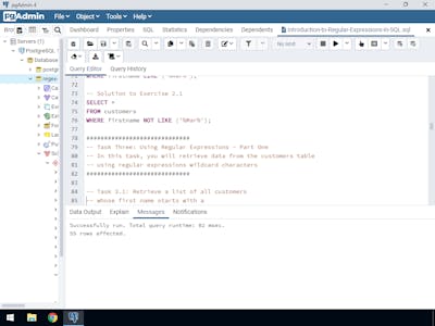 Introduction to Regular Expressions in SQL