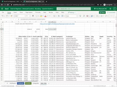 Excel for Beginners: Advanced Functions