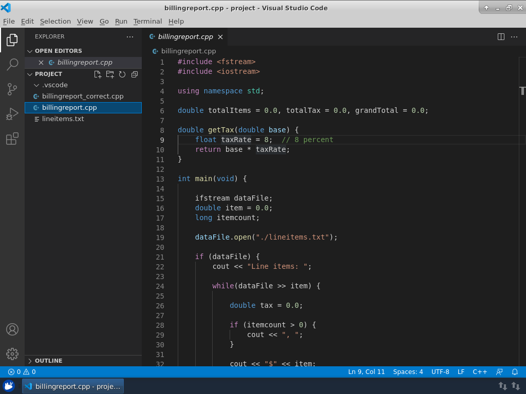 visual studio code c programming