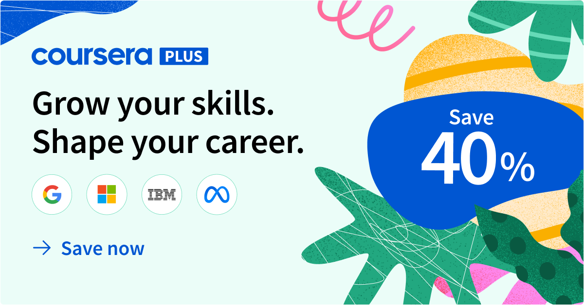 Save on Coursera Plus