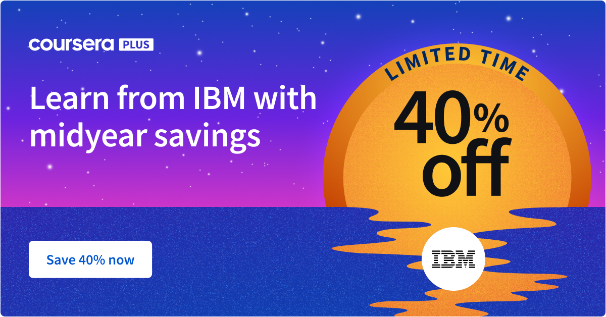 Save 40% now