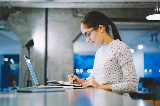 Student on laptop 