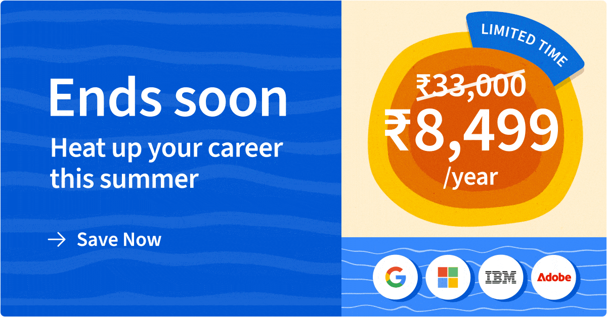 Unlock new courses for ₹8,499