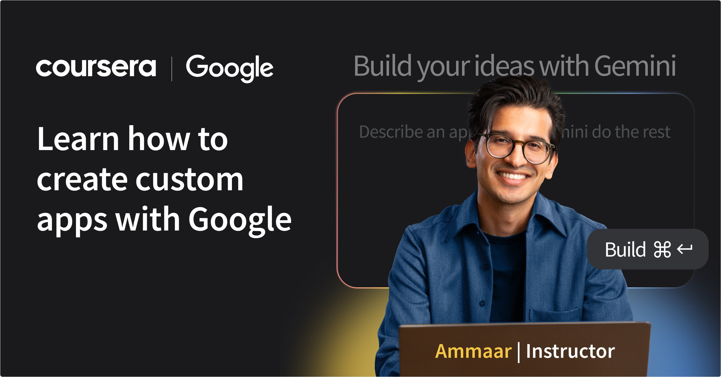 Create custom apps with Google