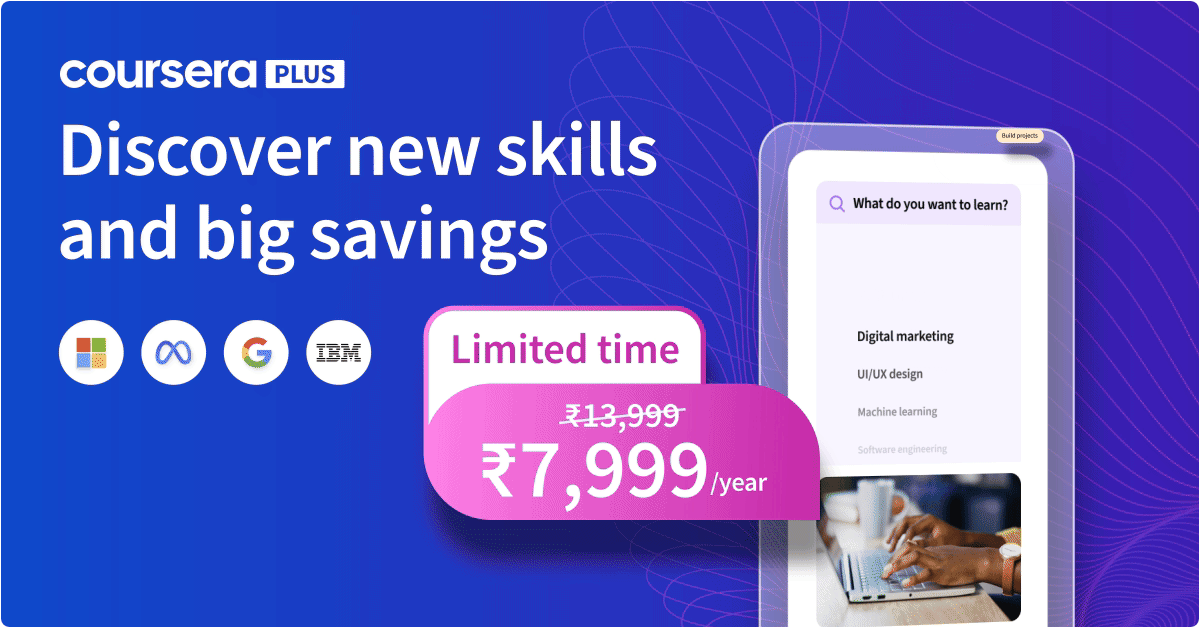 Save on Coursera Plus