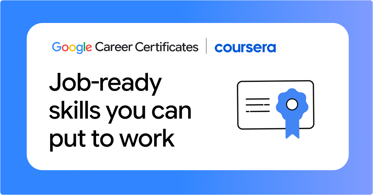 Google Career Certificates