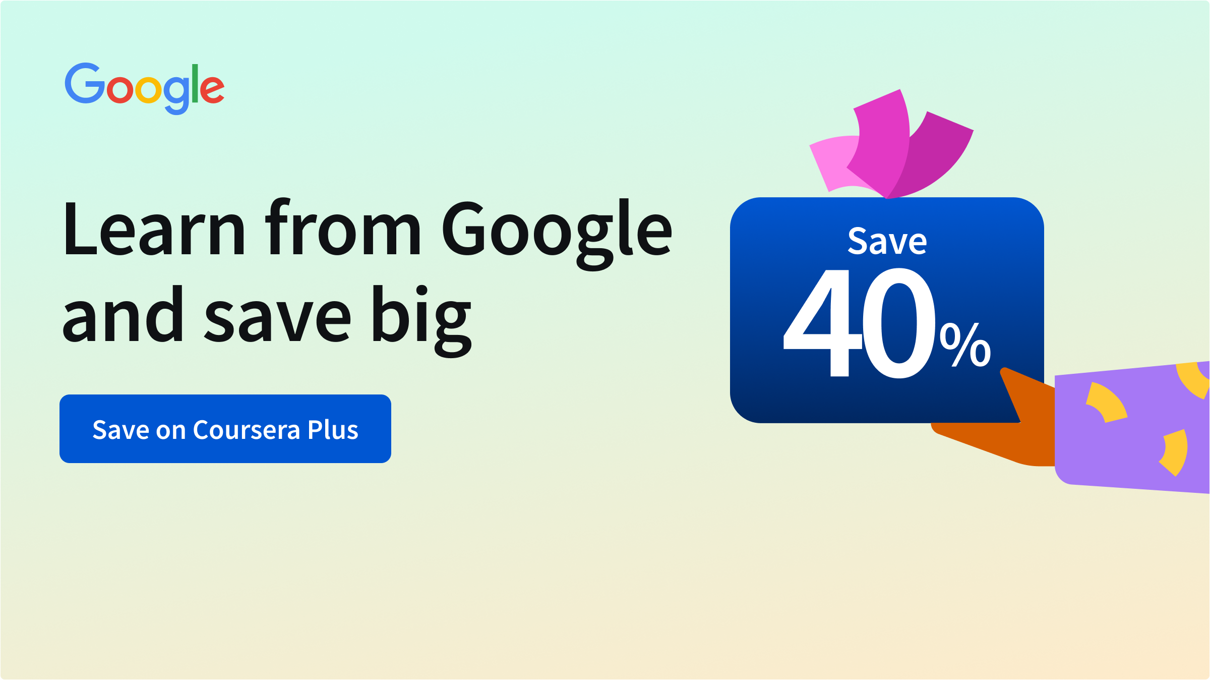 Save on Coursera Plus