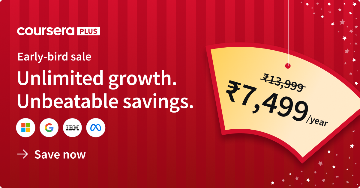 ₹7,499 early-bird sale