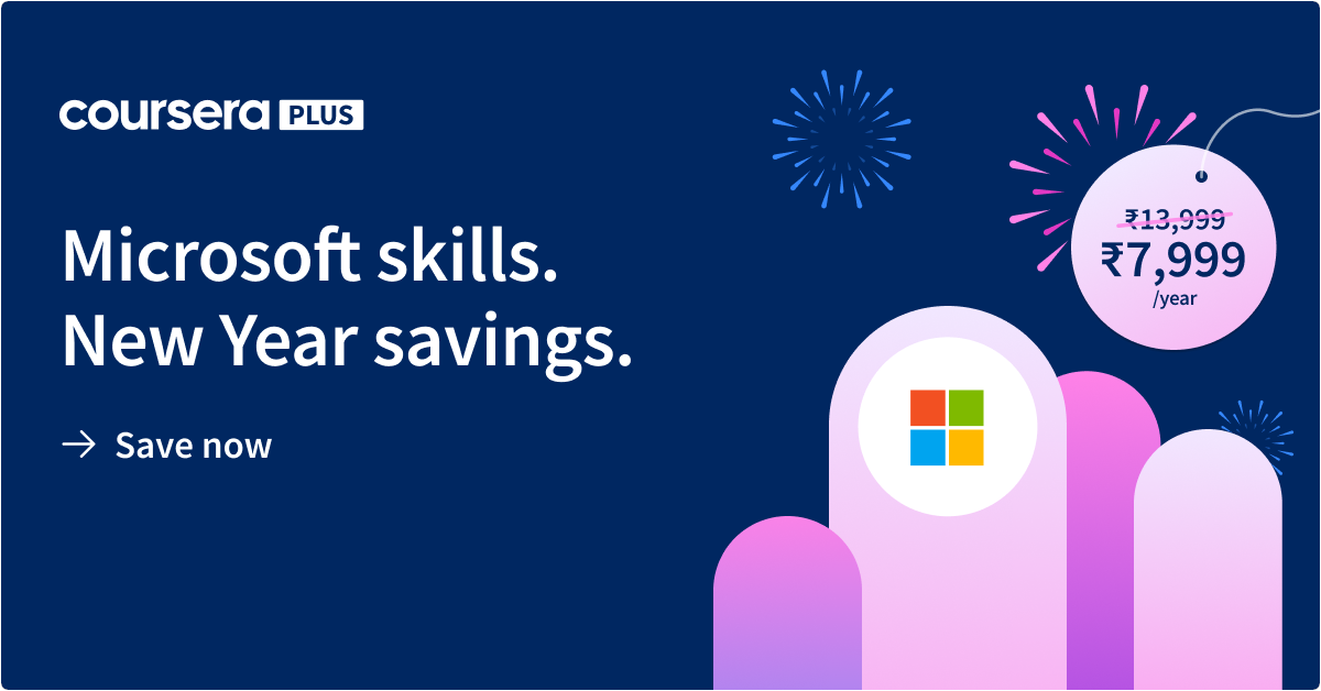 Save 50% off on Microsoft skills
