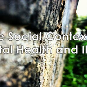 The Social Context of Mental Health and Illness from Coursera | Course by Edvicer