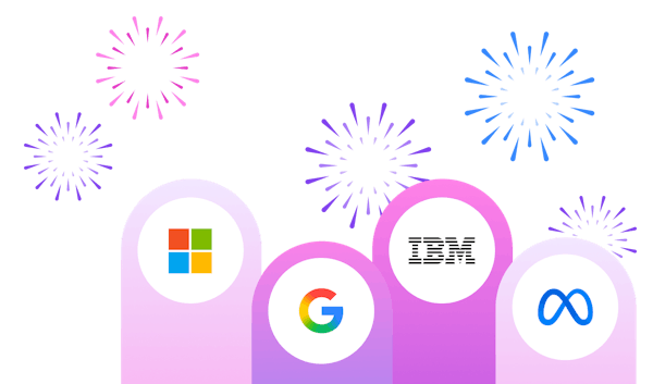 New Year promotion featuring partner companies