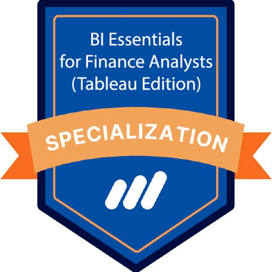 Portada: BI Essentials for Finance Analysts (Tableau Edition)