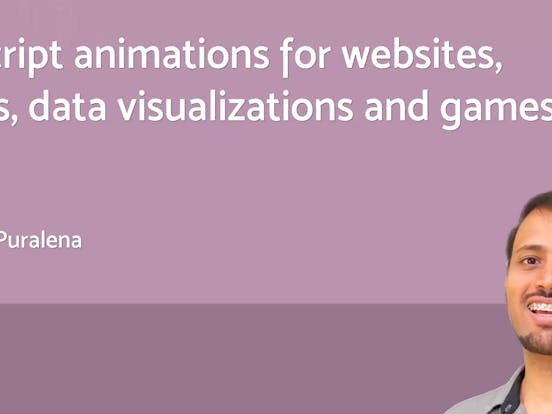 Javascript animation for websites, storytelling, data visualization and  games