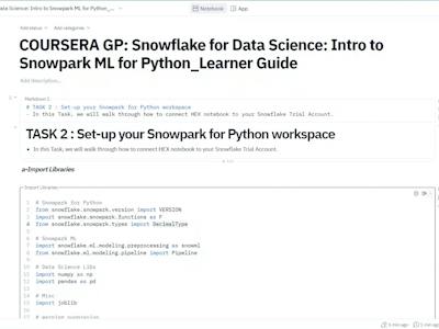 Python Snowflake Challenge Snowflake for Data Science: Intro to Snowpark ML for Python