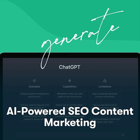 Portada: AI-Powered SEO Content Marketing