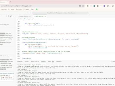github copilot with python: creating text games Images... Github Copilot with Python: Creating Text Games