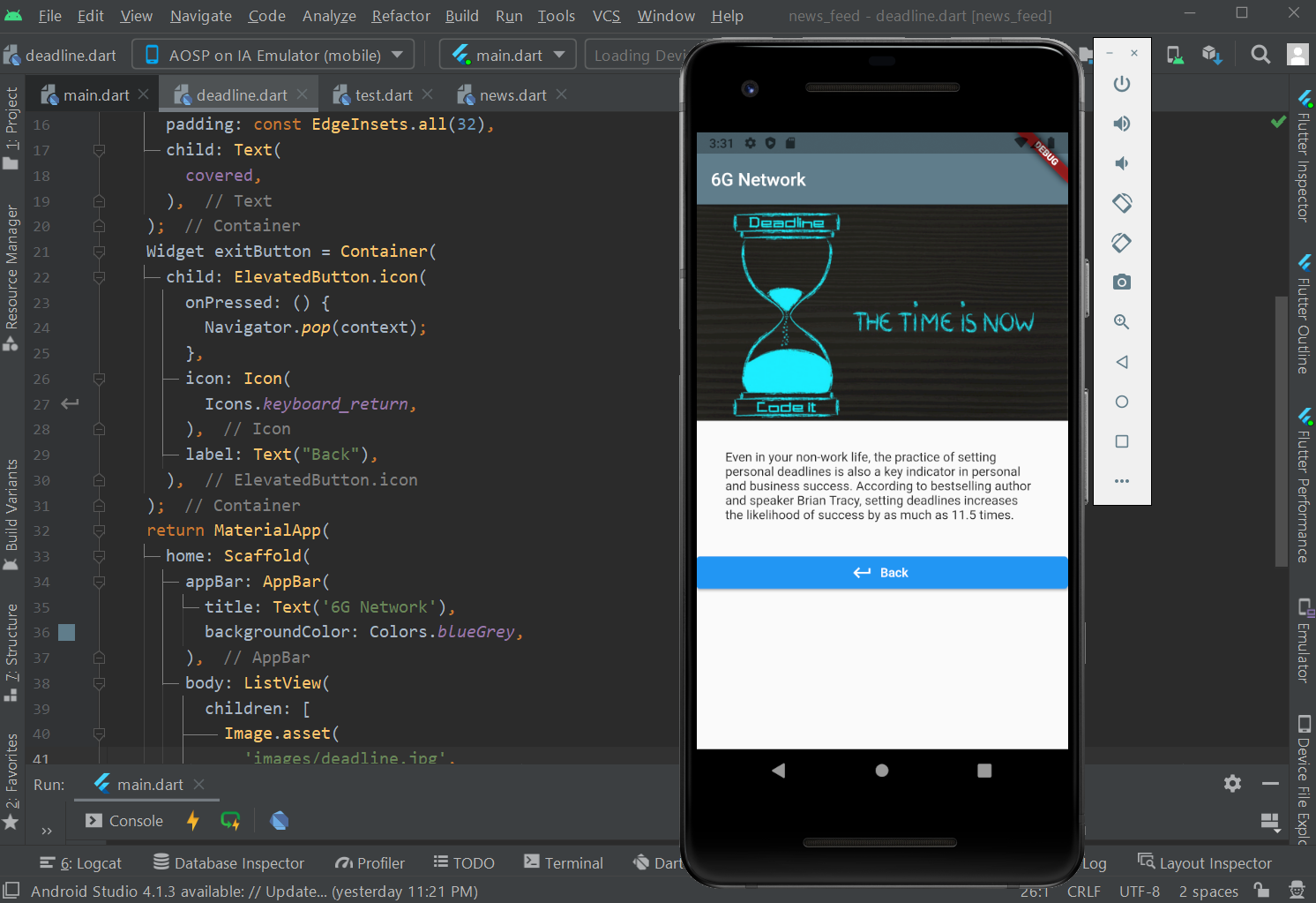 Build A News Feed Mobile App With Flutter