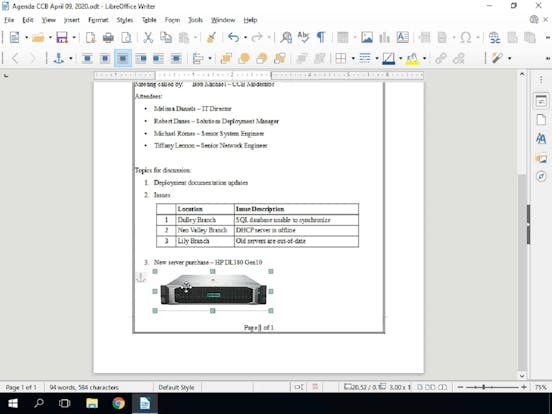 Create and Format a Basic Document with LibreOffice Writer