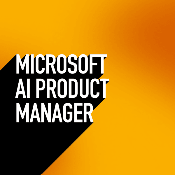 Microsoft AI Product Manager