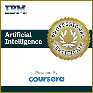 IBM Artificial Intelligence Professional Certificate from Coursera | Course by Edvicer