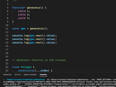 Modern JavaScript: Iterators and Generators