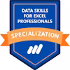 Data Skills for Excel Professionals Specialization